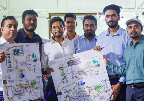 A cohort at the end of certification